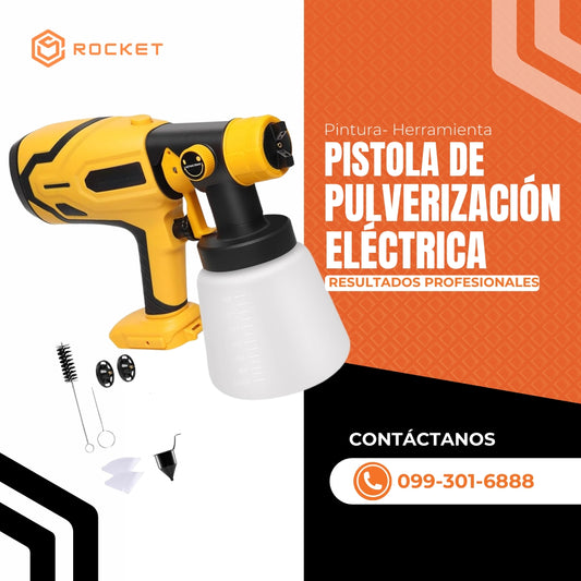Pistola de pulverización eléctrica